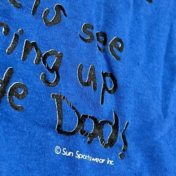 Vintage 1980s Funny Father's Day Report Card 80s Crewneck Tee Humor tshirt - Picture 4 of 5